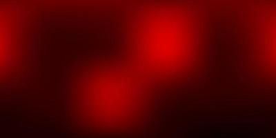 Dark Red vector blur template.