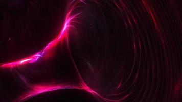 bucle de espacio negro agujero de gusano púrpura rosa brillante abstracto