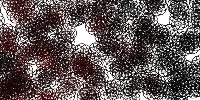 Light Red vector template with abstract forms.