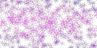 Light Purple, Pink vector background with curved lines.