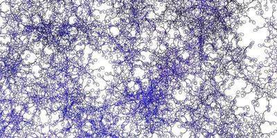 Light Purple vector background with curves.