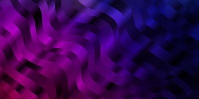 Dark Blue, Red vector template with curves.