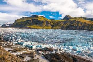 Svinafellsjokull glacier in Vatnajokull National Park photo