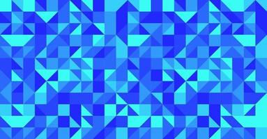 Blue mosaic pattern. Abstract geometric background. Pixel. Vector. vector