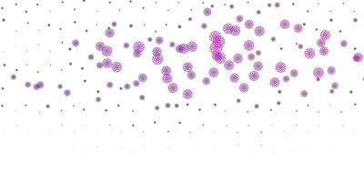 Light Purple vector backdrop with chaotic shapes.