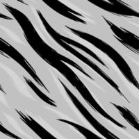 Seamless texture of zebra skin. vector