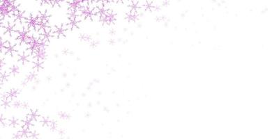 Light Purple vector pattern with curved lines.