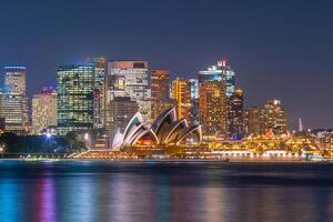 horizonte del centro de sydney foto