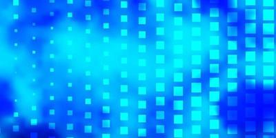 Light BLUE vector background with rectangles.