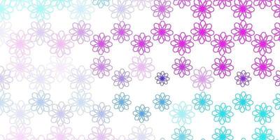 Light Pink, Blue vector template with wry lines.