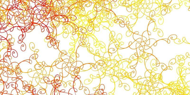 Light Yellow vector backdrop with circular arc.