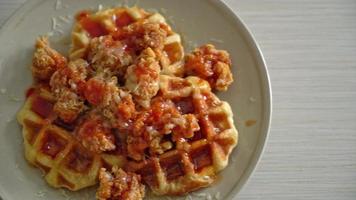 Fried Chicken and Waffles video