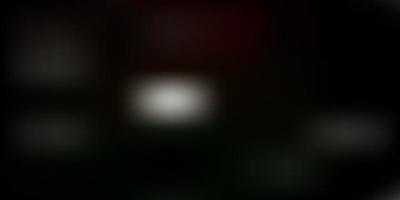 Dark green, red vector gradient blur texture.