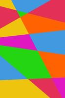 Fondo abstracto de colores brillantes para el diseño de la tarjeta de cumpleaños vector