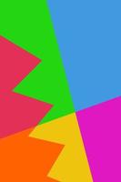 Fondo abstracto de colores brillantes para el diseño de la tarjeta de cumpleaños vector