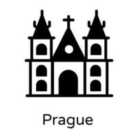 Prague and Landmark vector