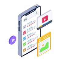 Video Earning App vector