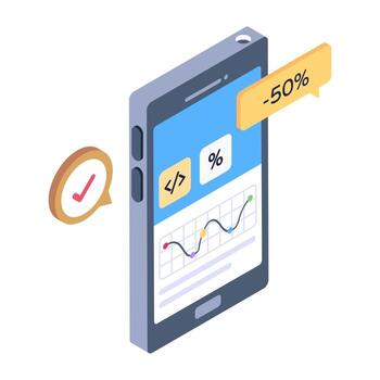 App Coding development vector