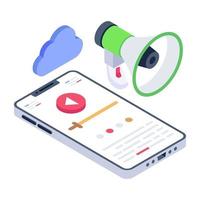 Video Earning App vector