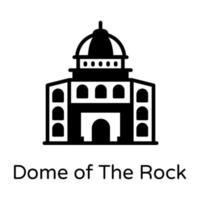 Dome of The Rock vector