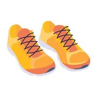 zapatillas deportivas y joggers vector
