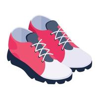 Joggers and Sneakers Shoes vector