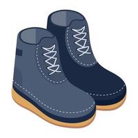 Hiking Boots and Footwear vector