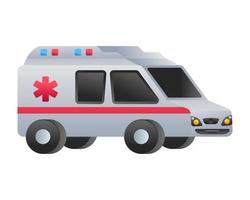 Ambulance  Hospital transport vector