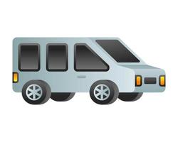 Luggage Van and Transport vector