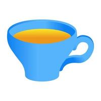 Teacup and Beverage vector