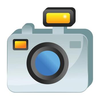 Capturing Digital Camera vector