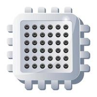 Microprocessor processing unit vector