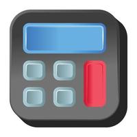Calculator and Totalizer vector