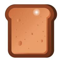 Bread Slice and Food vector