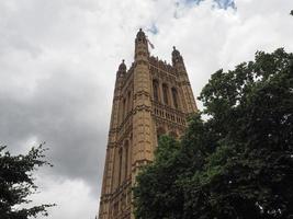 casas del parlamento en londres foto