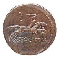 Ancient Roman coin photo