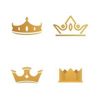Crown Logo Template vector icon