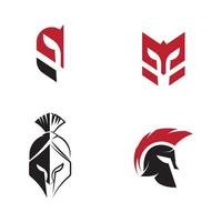 Spartan helmet vector icon