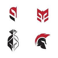 Spartan helmet vector icon