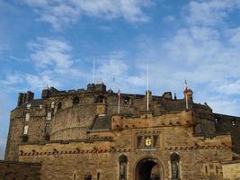 Edinburgh castle in Scotland photo