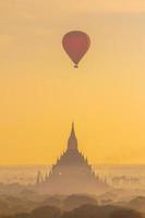 Bagan cityscape of Myanmar in asia photo