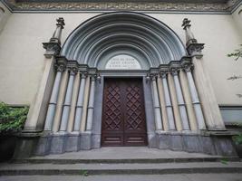 Tempio Valdese Waldensian Temple church in Turin photo