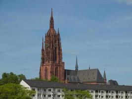 St Bartholomaeus Cathedral in Frankfurt photo