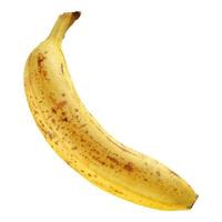 fruta de plátano aislado foto