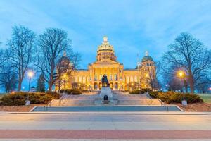 State Capitol in Des Moines, Iowa photo