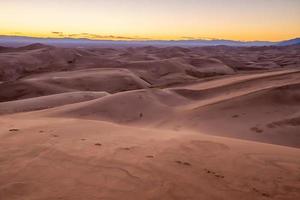 parque nacional great sand dunes en colorado foto