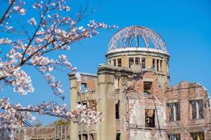 hiroshima japón. UNESCO sitio de Patrimonio Mundial foto