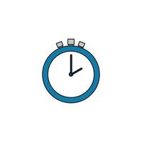 chronometer time equipment isolated icon