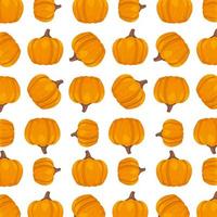 pattern of autumn pumpkins season
