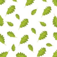 pattern of autumn leafs decoration vector